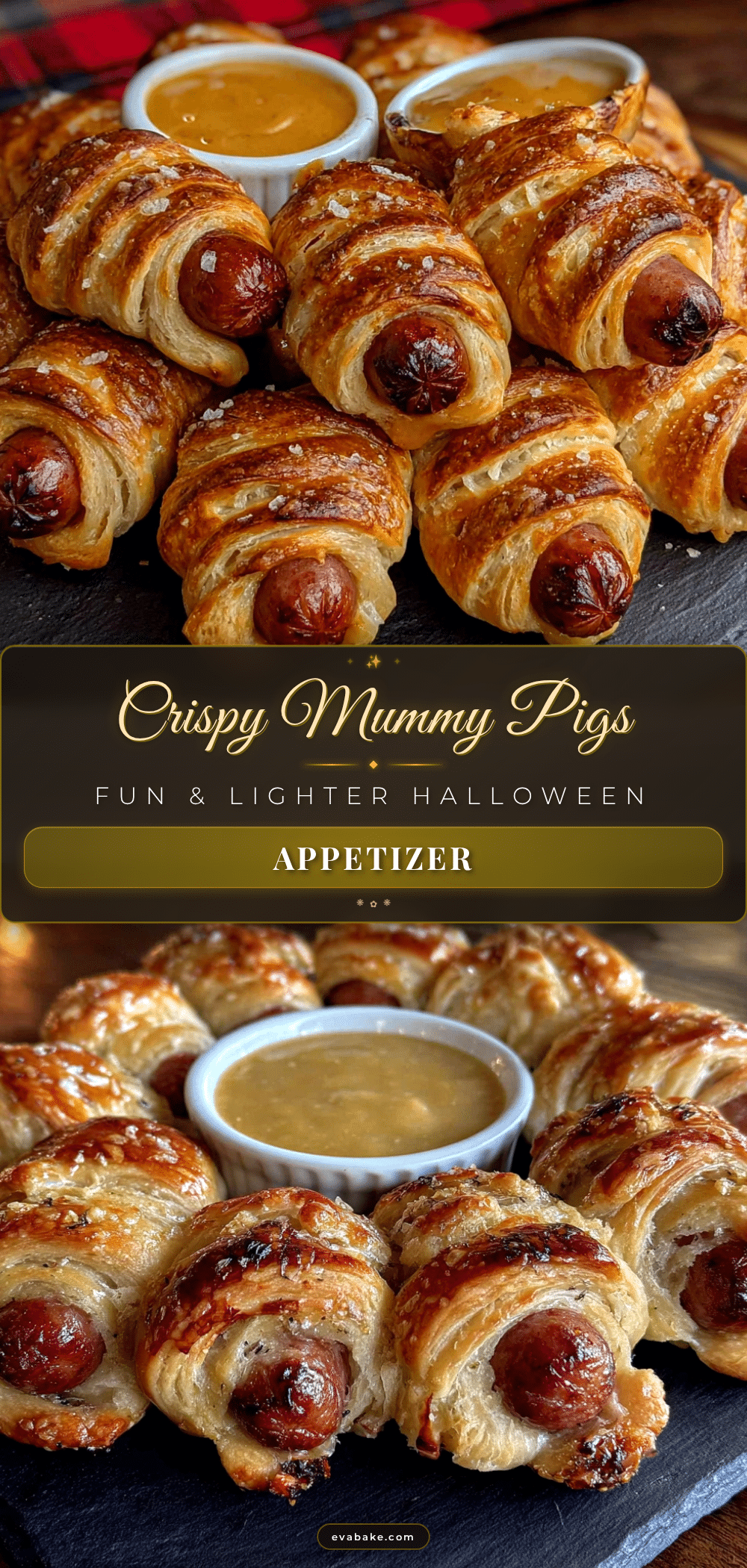 crispy mummy pigs in a blanket recipe