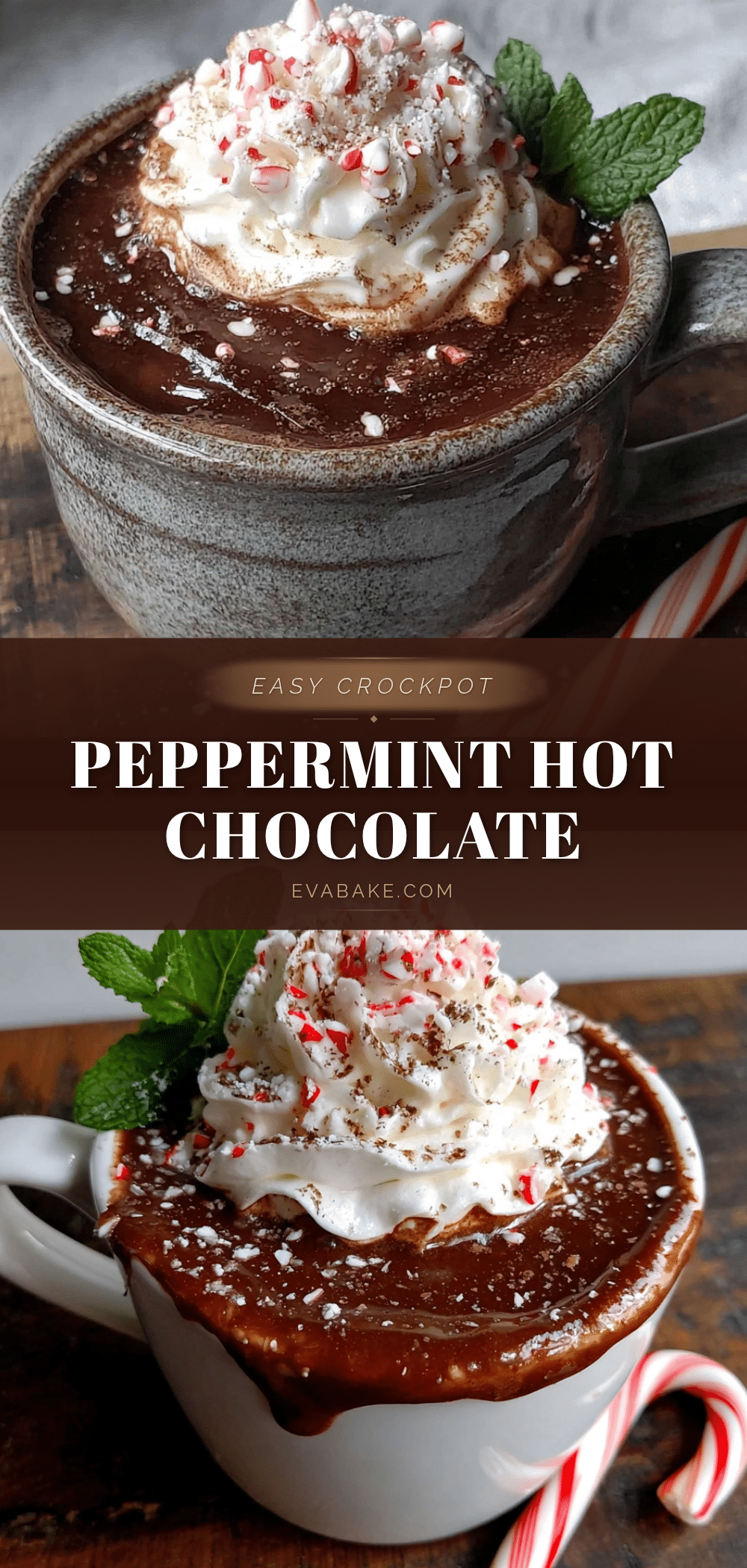 crockpot peppermint hot chocolate recipe