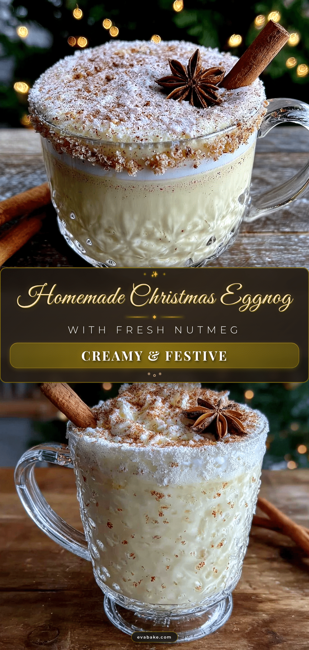homemade Christmas eggnog recipe