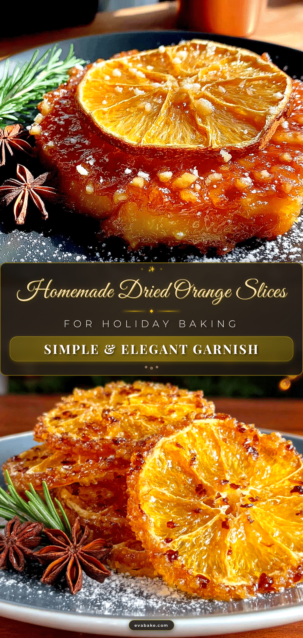 homemade dried orange slices recipe