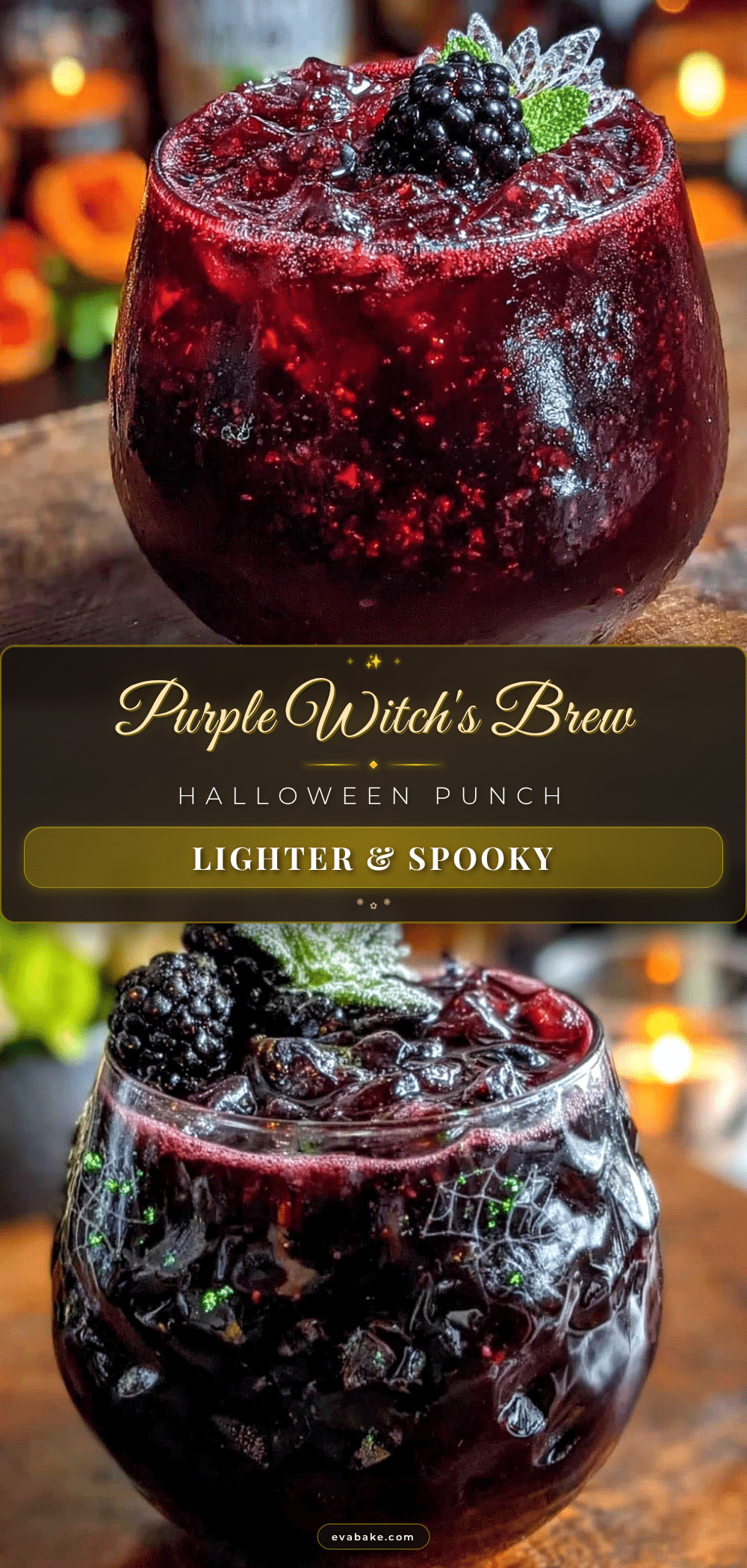 Homemade Purple Witch’s Brew Punch: Easy Halloween Drink recipe