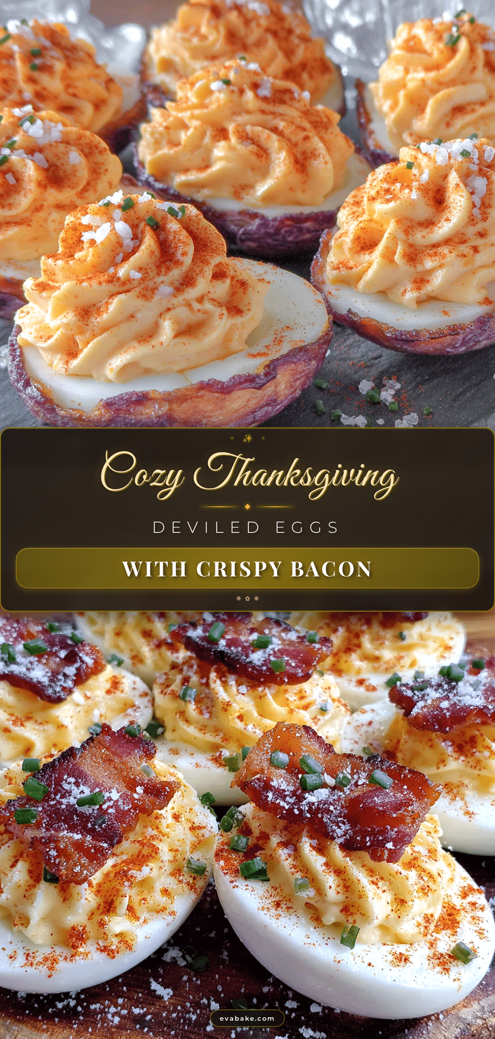 Thanksgiving deviled eggs recipe