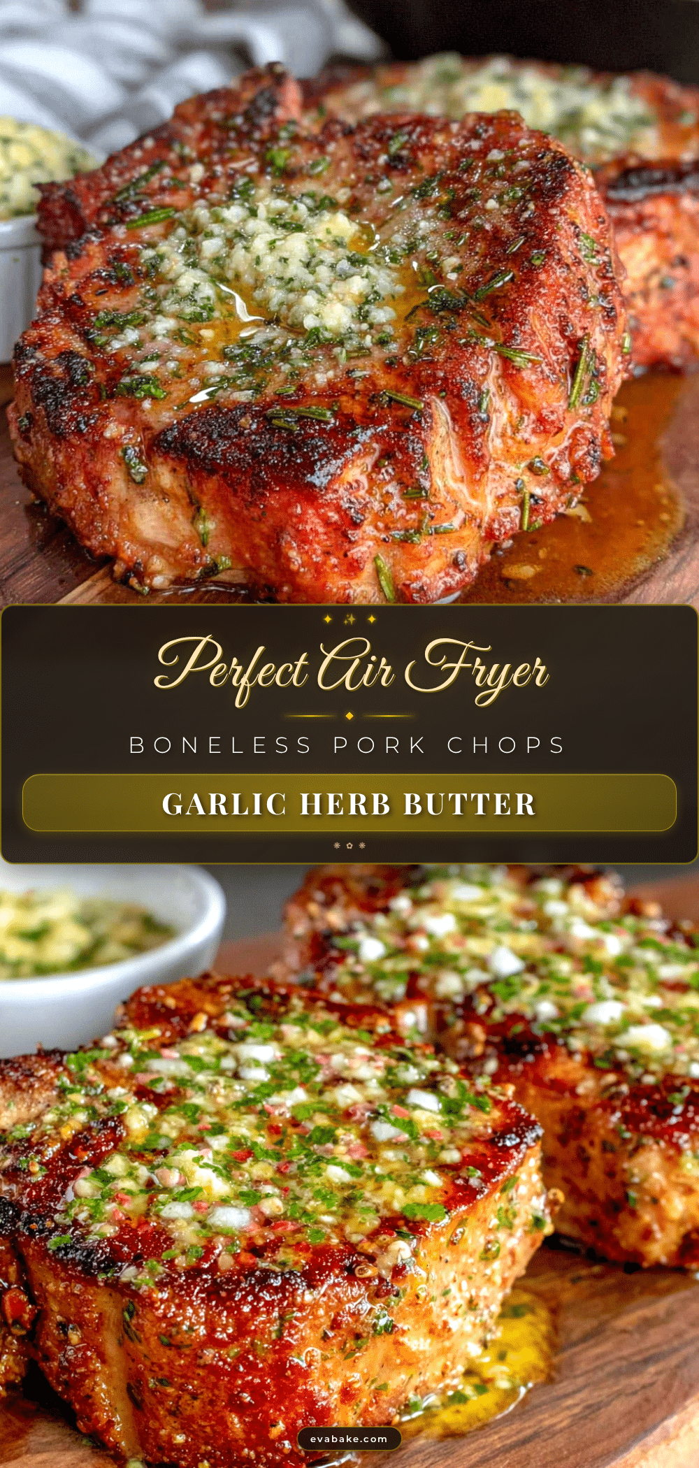 air fryer boneless pork chops recipe
