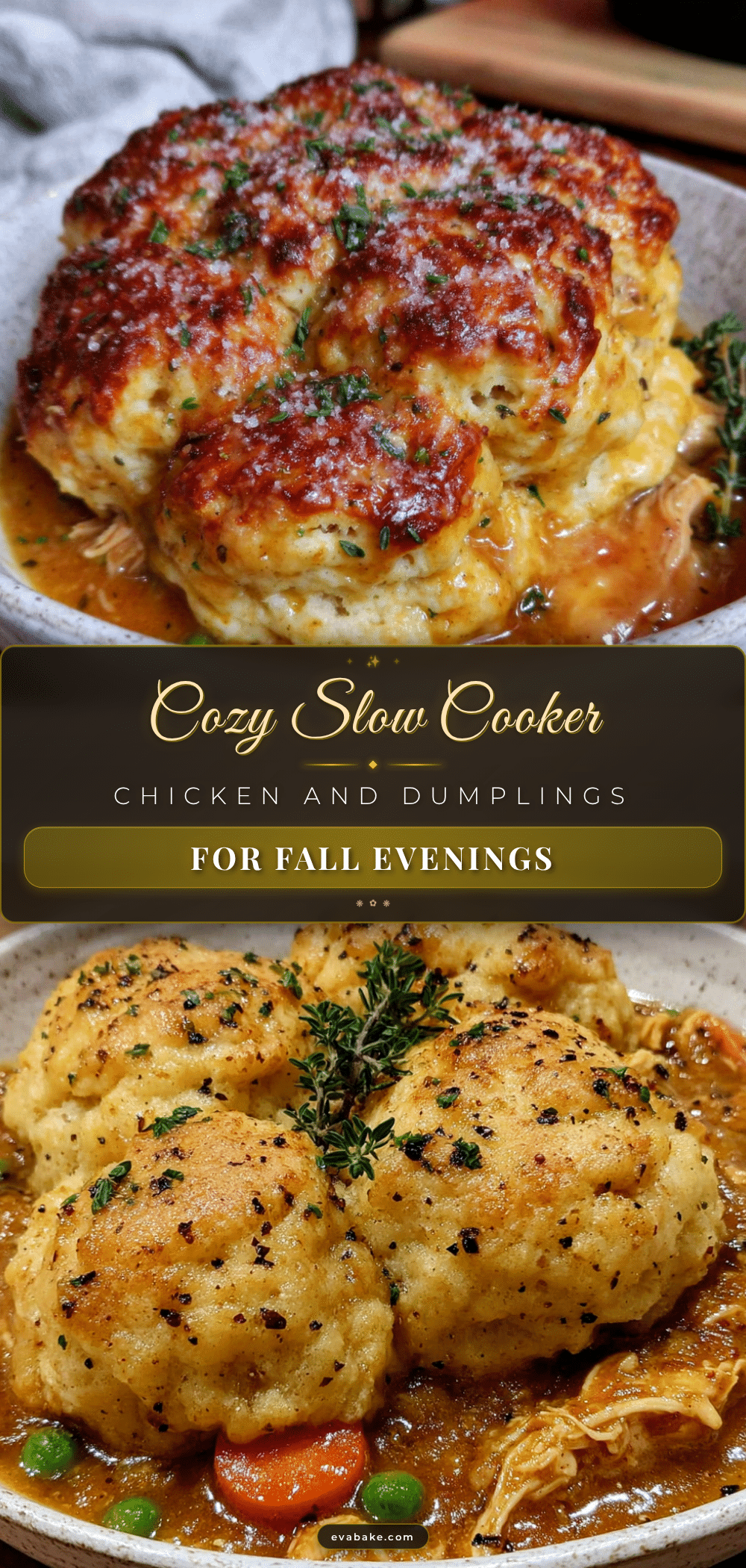 cozy slow cooker chicken and dumplings recipe