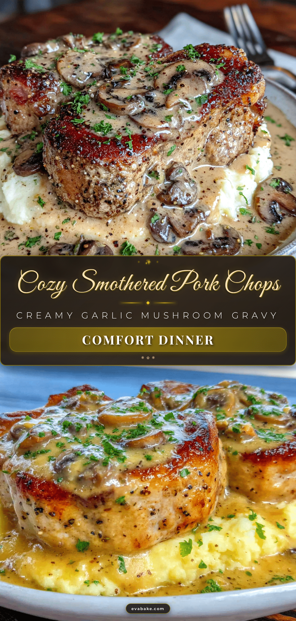 cozy smothered pork chops recipe
