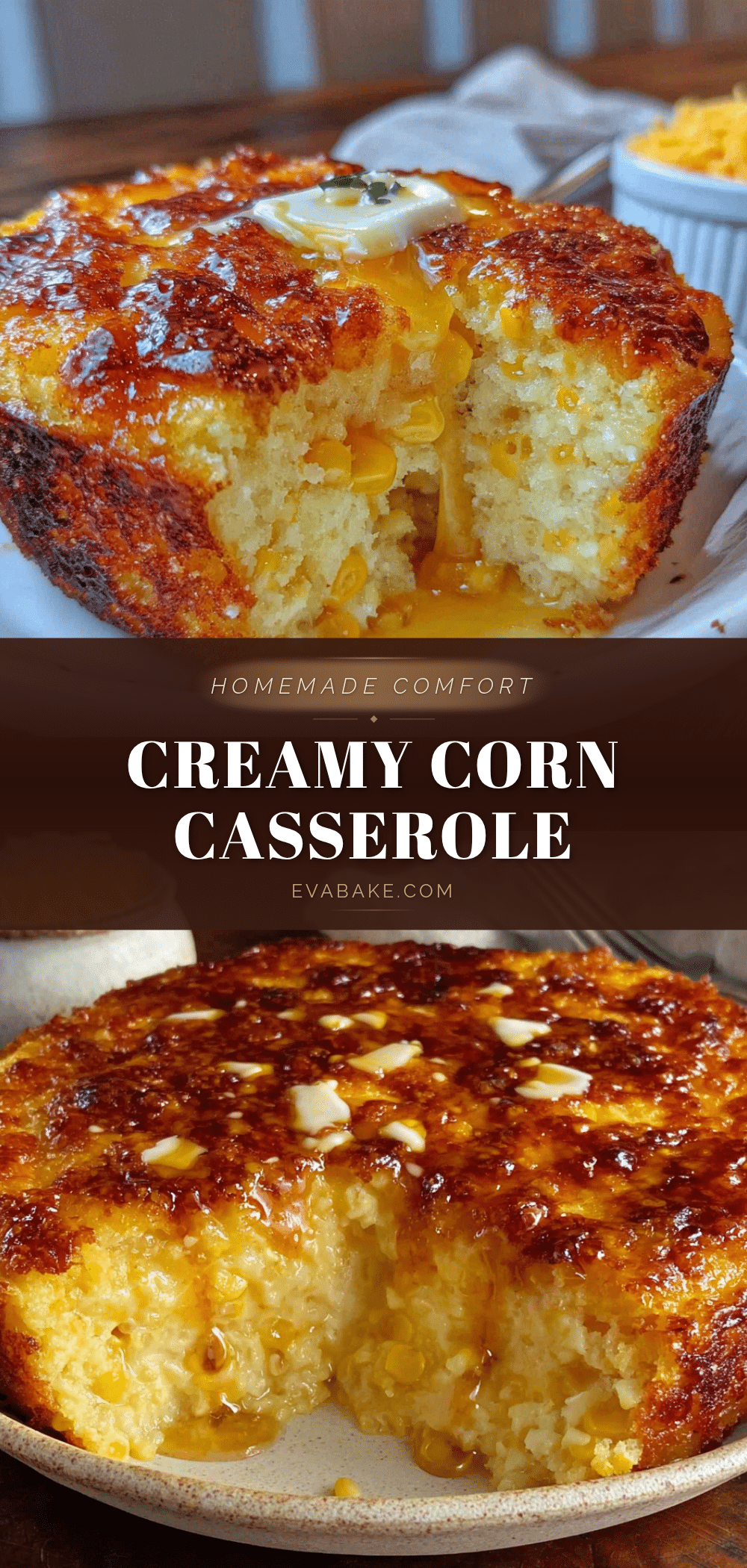 creamy corn casserole from scratch recipe