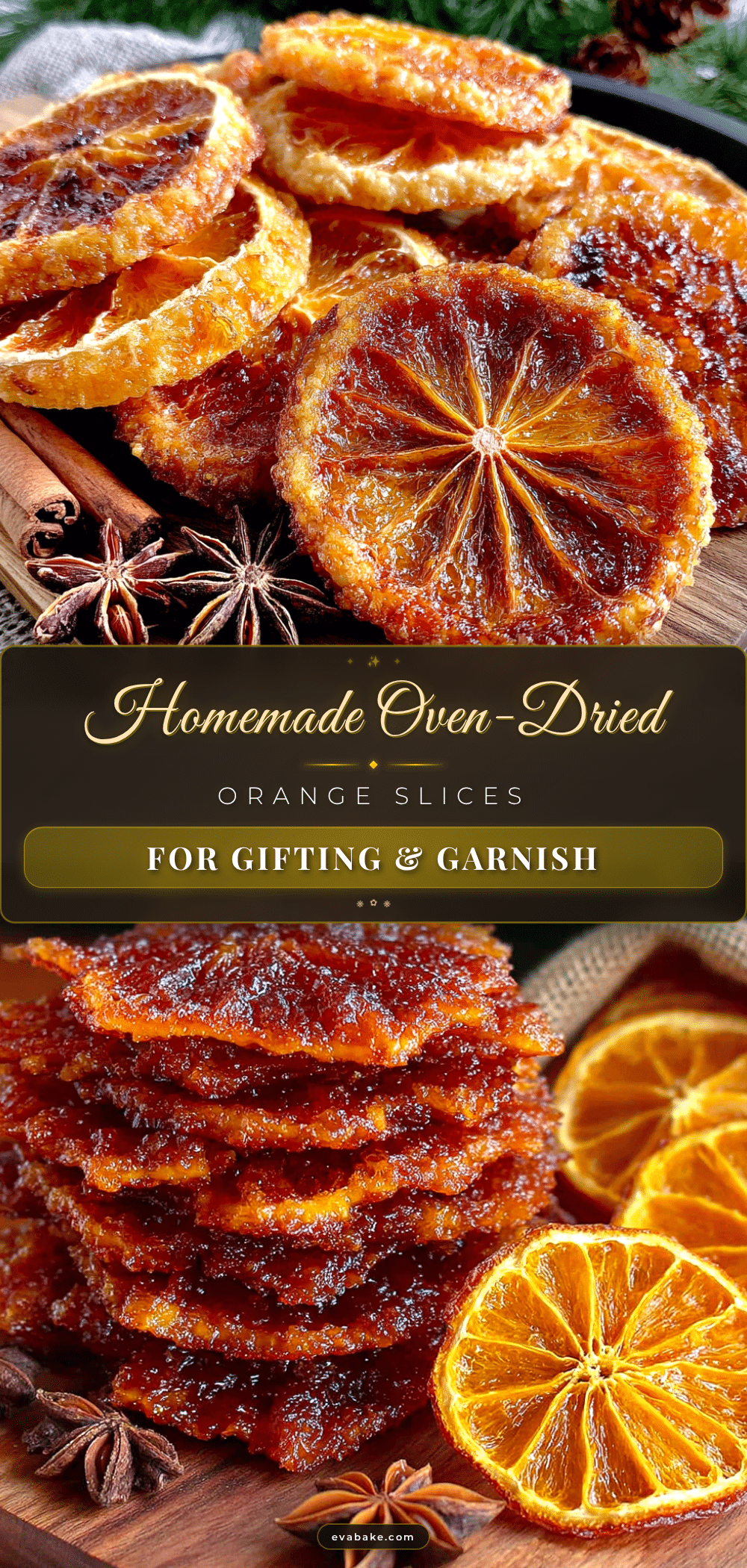 oven-dried orange slices recipe