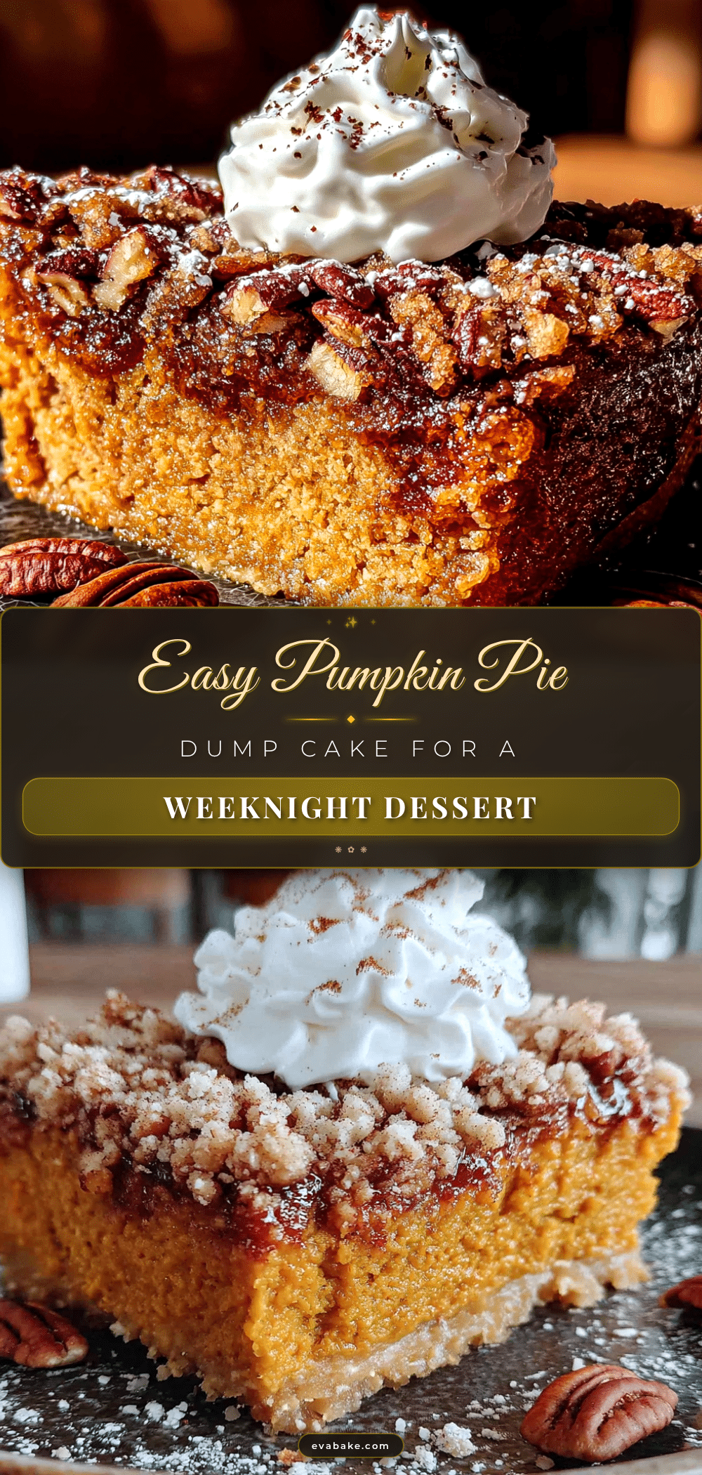 pumpkin pie dump cake recipe