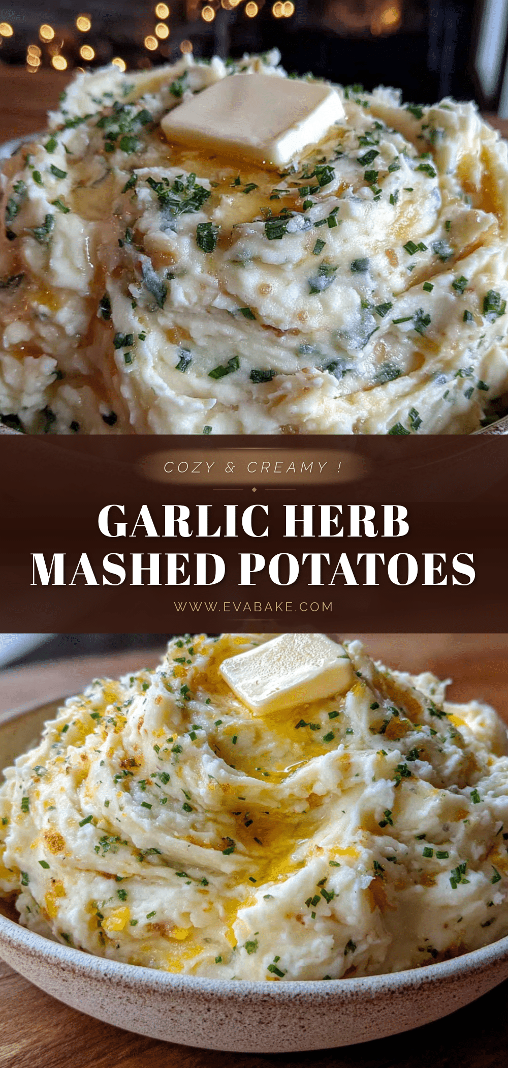 slow cooker garlic herb mashed potatoes recipe