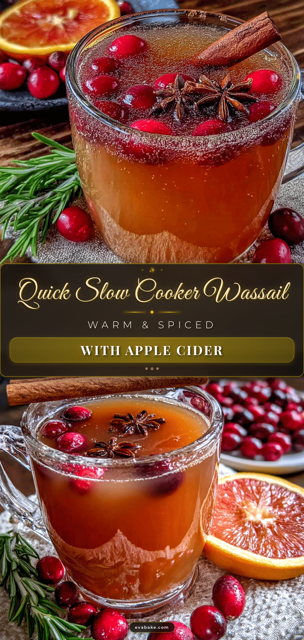 slow cooker wassail recipe