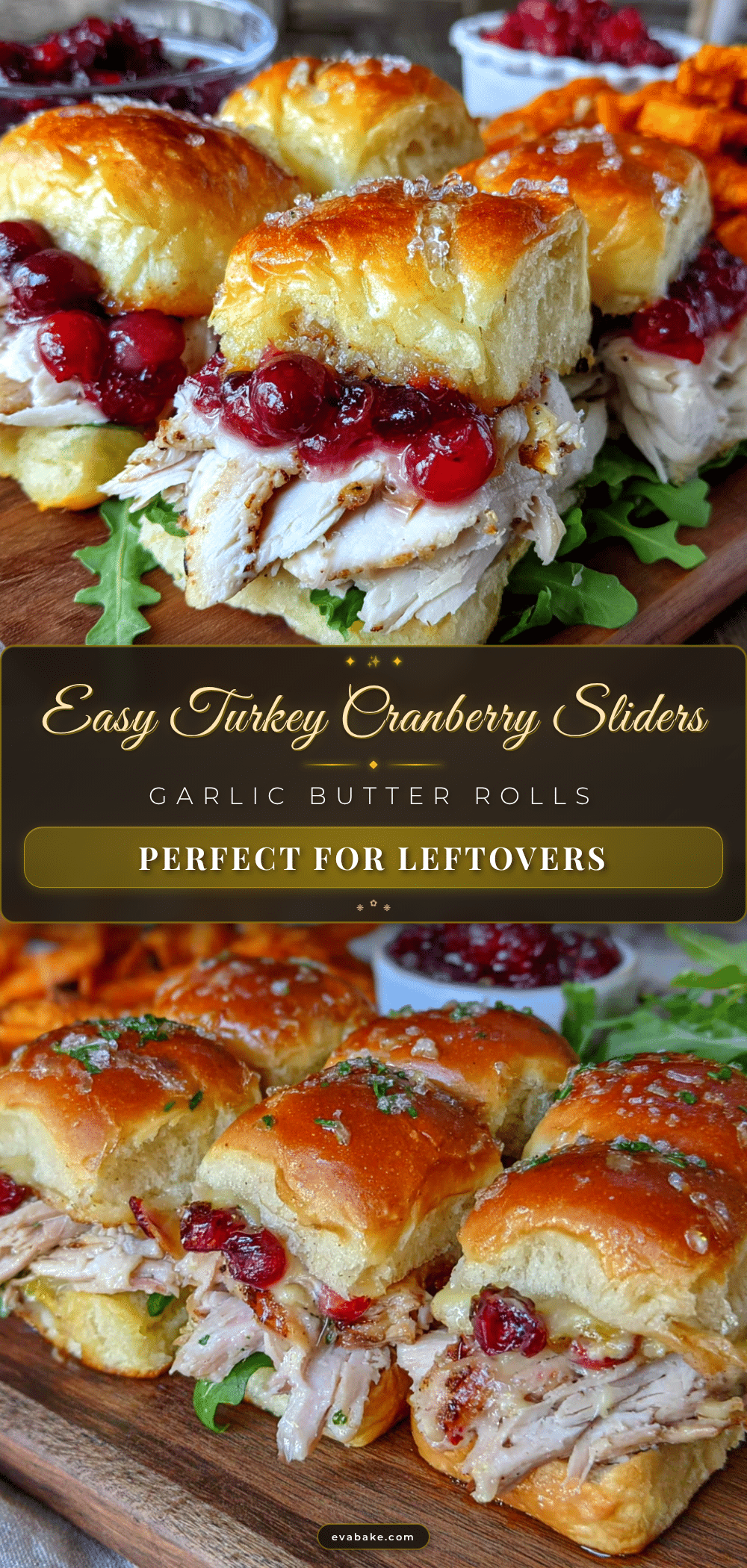 turkey cranberry sliders recipe